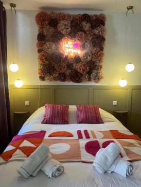Studio romantique avec baignoire balnéothérapie duo et jardin proche de Colmar et Kaysersberg pour 2 personnes